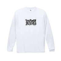 Graffiti logo dry-T  L/S  white
