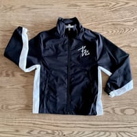 WIND BRAKER  jacket  black  × white