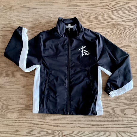 WIND BRAKER  jacket  black  × white