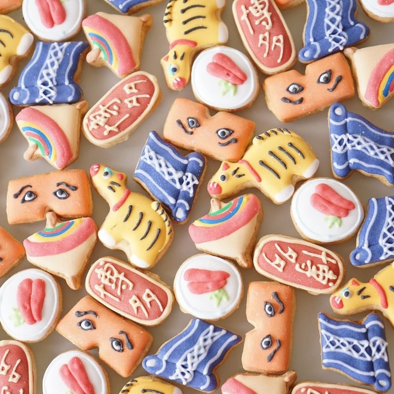 伊勢丹　Uggoly’s ユッゴリーズ 　クッキーチャーム X'masクッキー缶(正方形A) | 