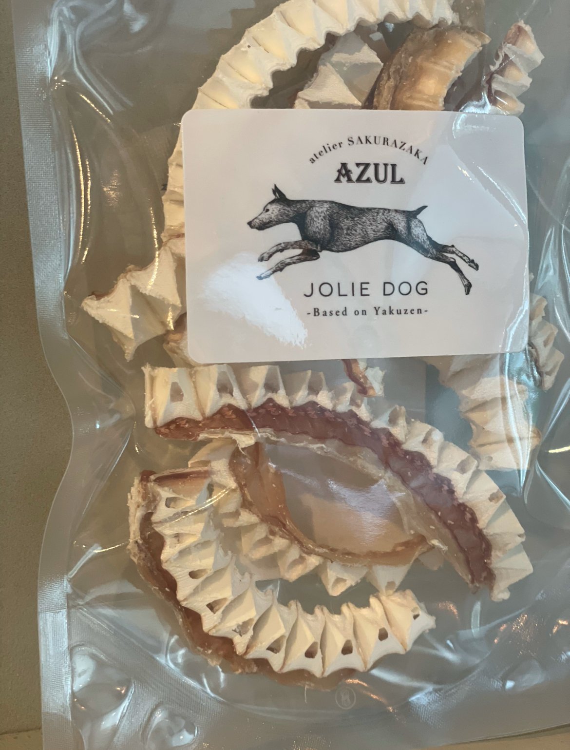 🐕【犬猫用おやつ】JOLIE DOG サメ軟骨スティック | アズール マルシェ