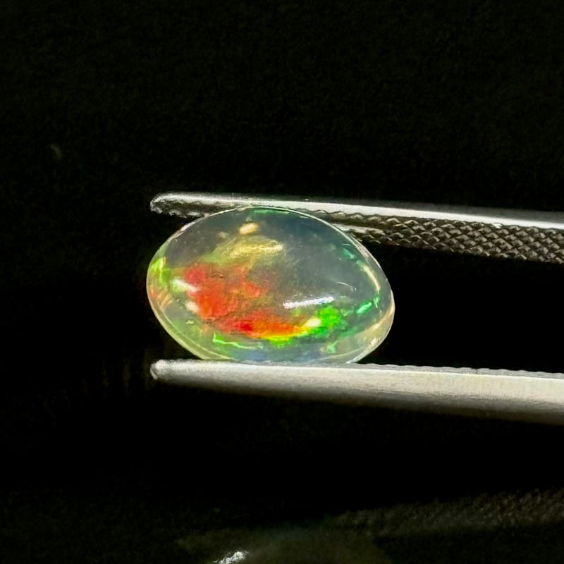 最高品質 2.273ct メキシコ産 プレシャス オパール 光波動 プレシャス