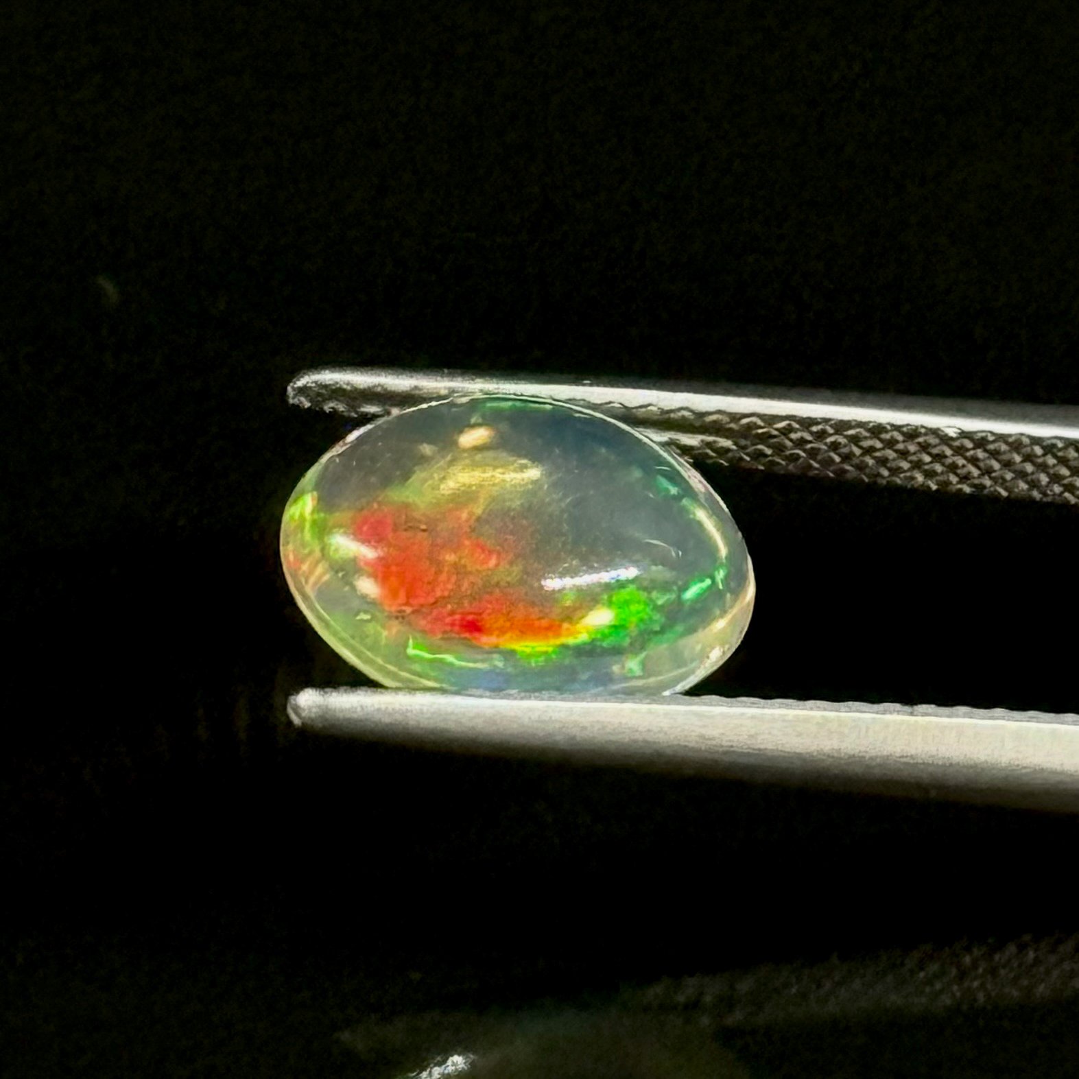 最高品質 2.273ct メキシコ産 プレシャス オパール 光波動 プレシャス
