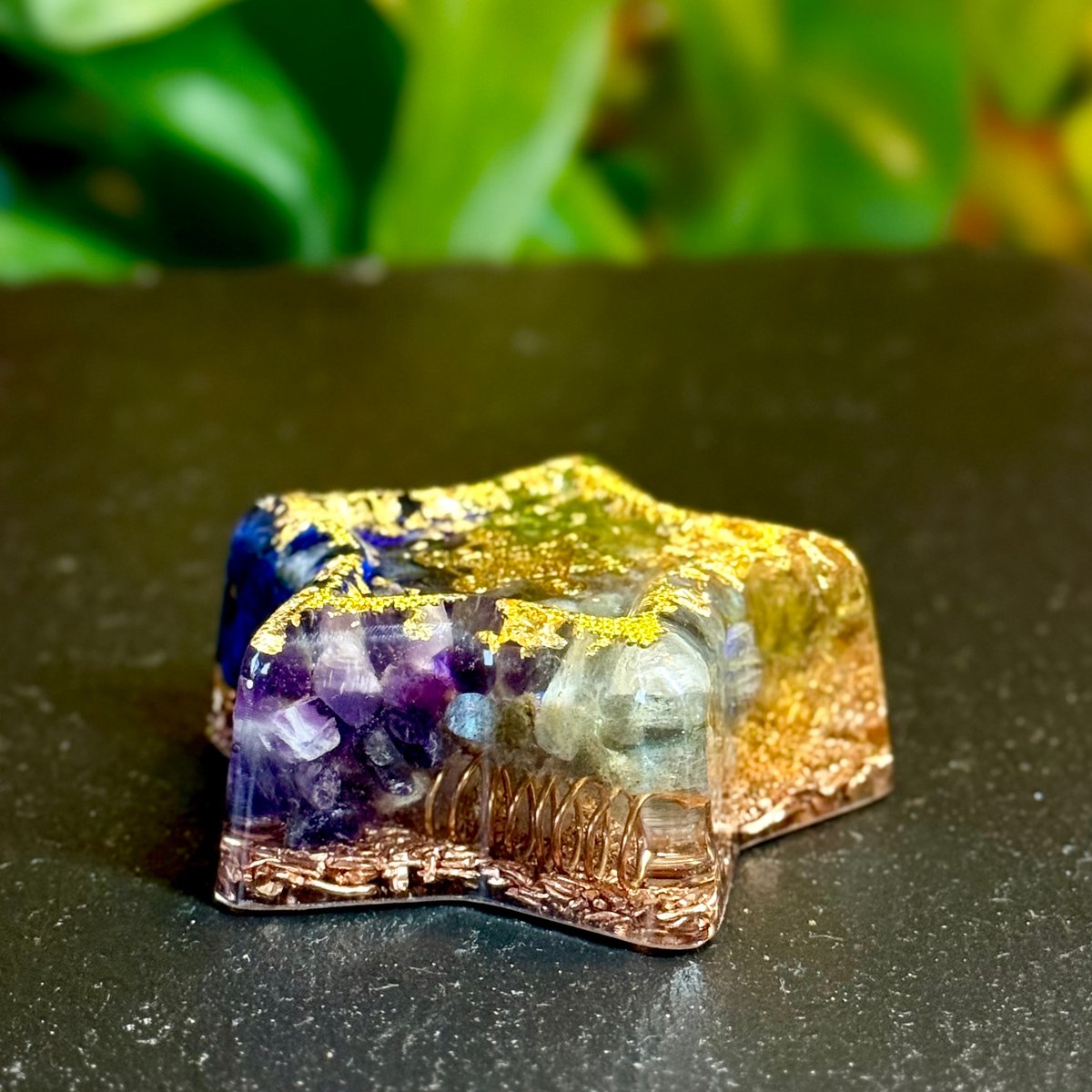 fairy光波動 オルゴナイト 星の祝福 ① 叡智と目覚めの光　大きなお星さま fairy光波動 オルゴナイト 星の祝福 ① 叡智と目覚めの光 大きな