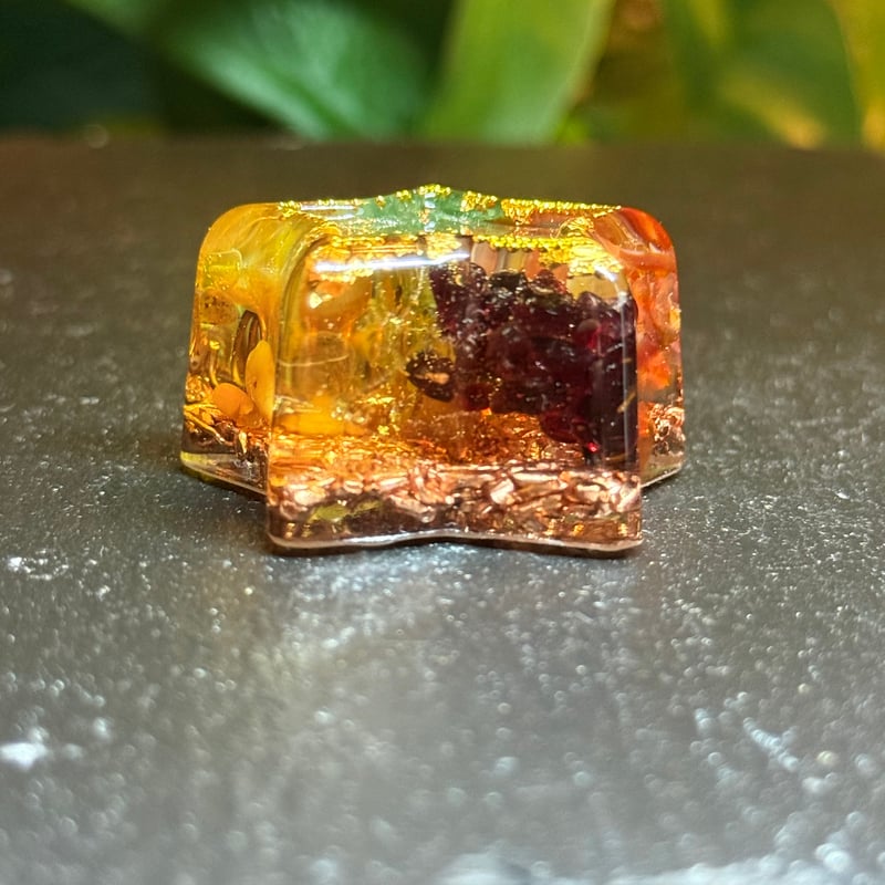 fairy光波動 オルゴナイト 星の祝福 ① 叡智と目覚めの光　大きなお星さま fairy光波動 オルゴナイト 小さなお星様 星の祝福 ① 守りと
