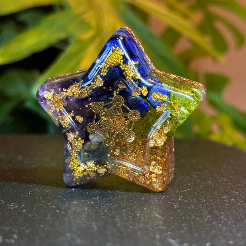 fairy光波動 オルゴナイト 星の祝福 ① 叡智と目覚めの光 大きな