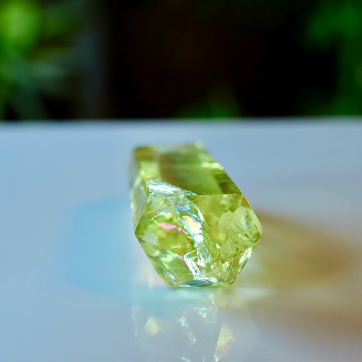 SA 虹入り オウロベルデ ダブルポイント 水晶 天然石 SA 虹入り オウロベルデ ダブルポイント 水晶 天然石