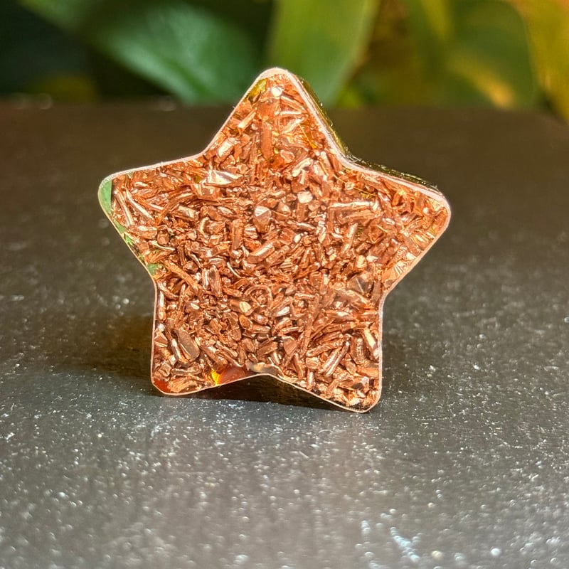 fairy光波動 オルゴナイト 星の祝福 ① 叡智と目覚めの光　大きなお星さま fairy光波動 オルゴナイト 小さなお星様 星の祝福 ② 情熱と活力