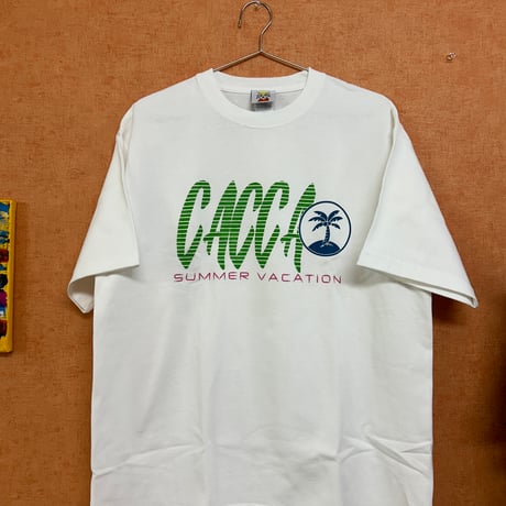 summerオーバーサイズTシャツWhite"CACCAoriginal"