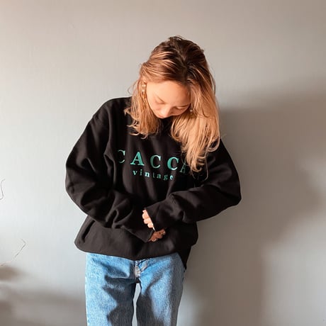 CACCALOGOすうぇっとBLACK"CACCA original"