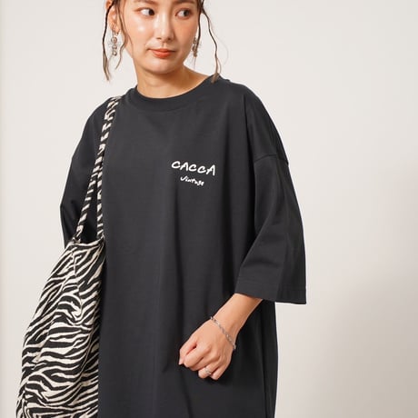 colorfulロゴBIGTシャツ"CACCA original"