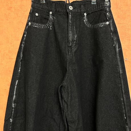 デニムペイントカーブパンツ"CACCA select"