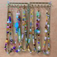 colorful necklace "handmade"