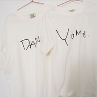旦那Tシャツ　White"CACCA  original"