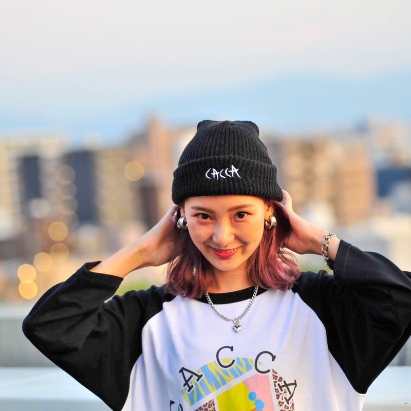colorful circle 8分丈ラグランTシャツ
