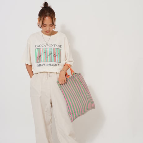 ブレンドロゴTシャツWhite "CACCA original"
