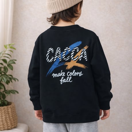 SPREAD YOUR COLORS KIDS SWEAT"CACCA mini"