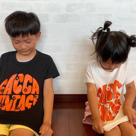 organic cotton ロゴminiTシャツ"CACCA original"