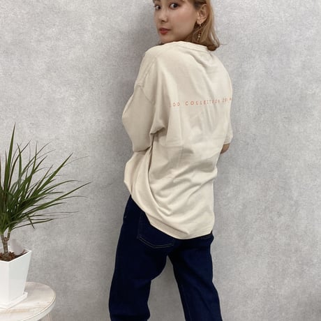 zebraオーバーサイズTシャツbeige♡"CACCA original"