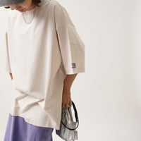 【日本製】simpleタグBIGTシャツbeige"CACCA original"