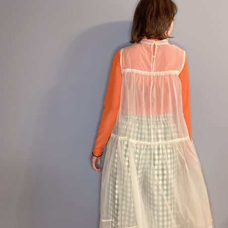 see-through ワンピース　"CACCA select"