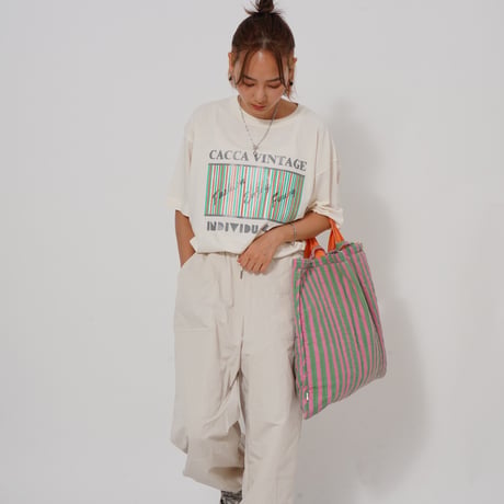 ブレンドロゴTシャツWhite "CACCA original"