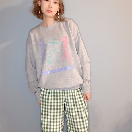human スウェットgray "CACCA original"
