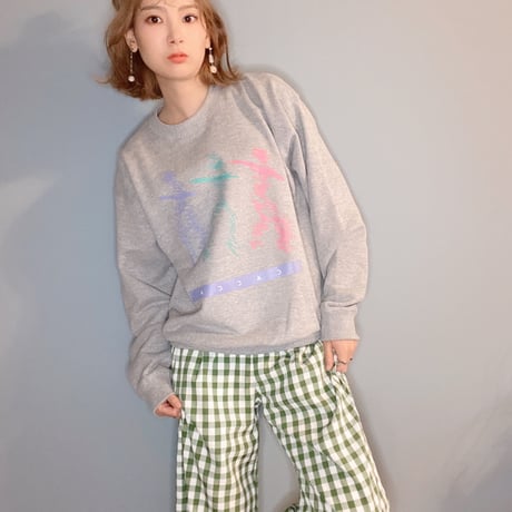 human スウェットgray "CACCA original"