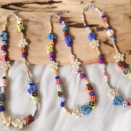 colorful necklace