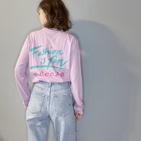 fashion is funロンT"CACCA original"