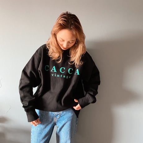 CACCALOGOすうぇっとBLACK"CACCA original"