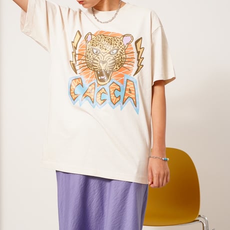 Tiger T-shirt natural "CACCA original"