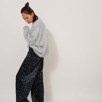 花柄ベロアpants"CACCA select"