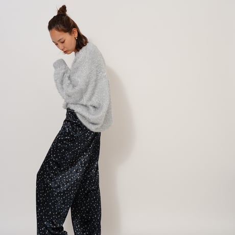 花柄ベロアpants"CACCA select"