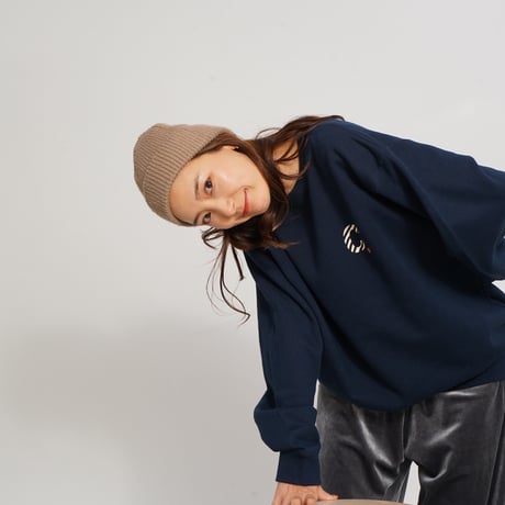 SPREAD YOUR COLORS SWEAT naby"CACCA original"