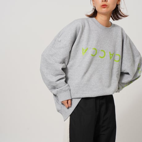CACCAロゴbigスウェットnewcolor"CACCAoriginal"