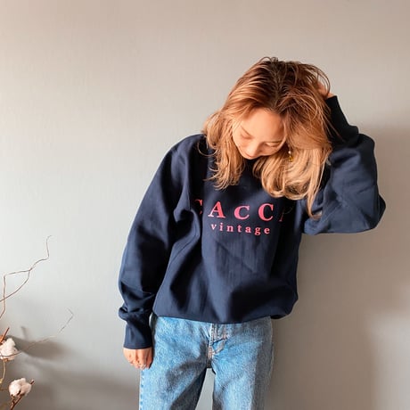 CACCALOGOすうぇっとネイビー"CACCA original"