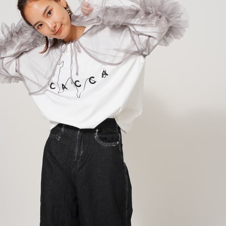 シースルーチュールボレロ　"CACCAselect"