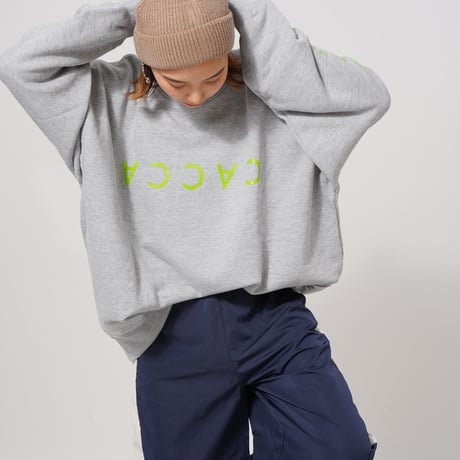 CACCAロゴbigスウェットnewcolor"CACCAoriginal"