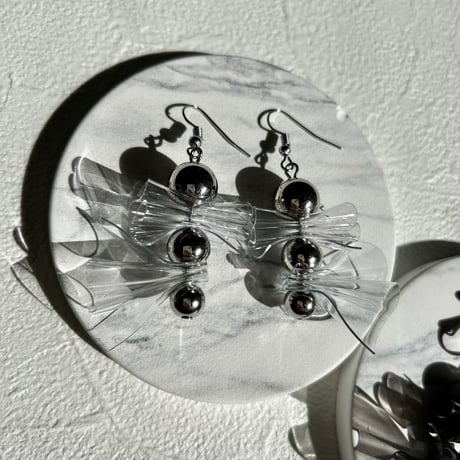 skeleton pierce earring