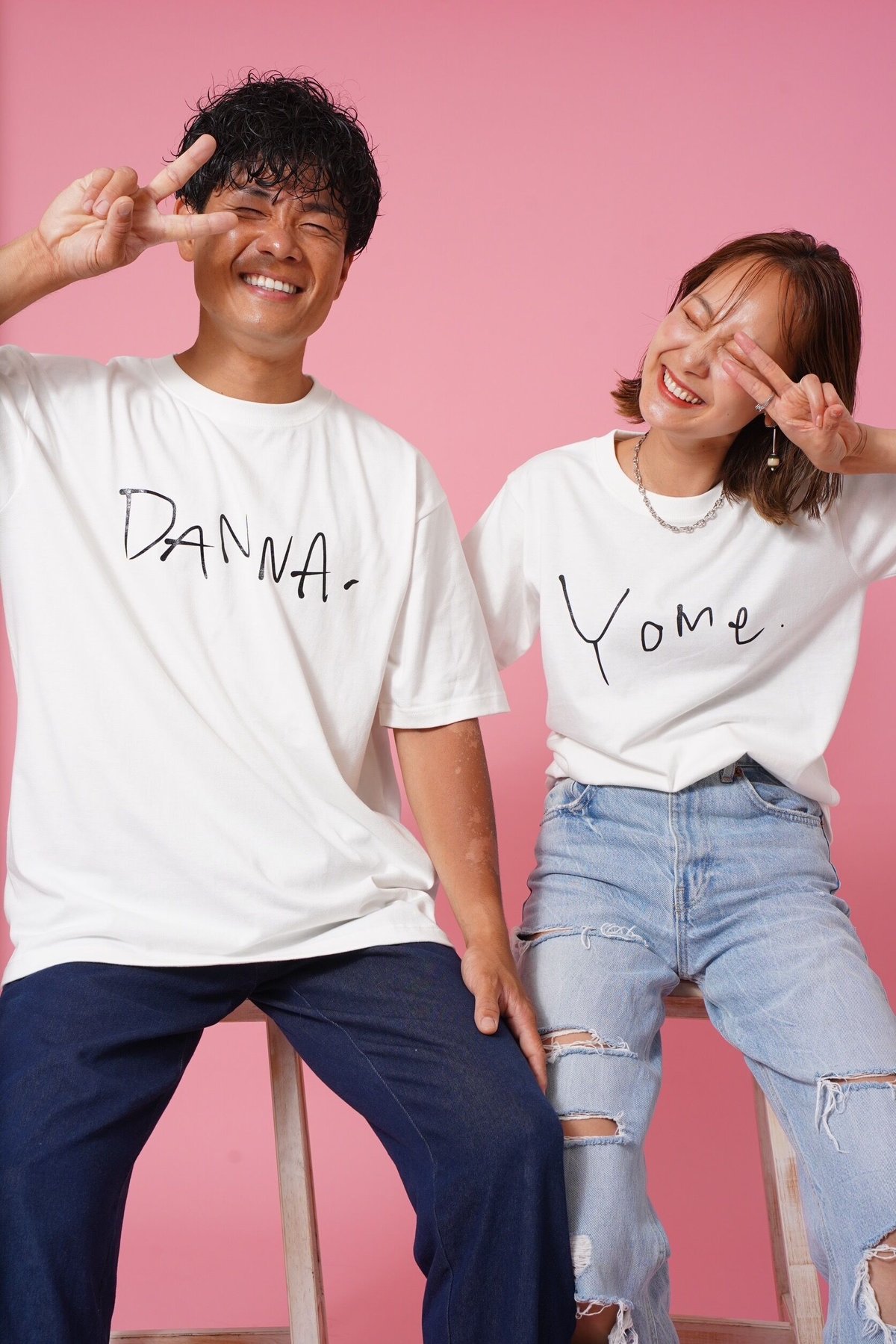 結婚祝い 嫁 旦那 t シャツ ペアTシャツ 2枚セット カップル ペア お揃い 嫁 旦那 tシャツ 結婚祝い 前撮り ハネムーン カップルコーデ 新婚旅行 記念日コーデ 彼氏 彼女 プレゼント 結婚祝い - Limpomme 店 - プレゼント ギフトの