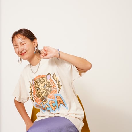 Tiger T-shirt natural "CACCA original"