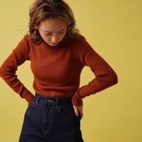 ⭐︎指穴ハイネックリブニット"CACCAselect"