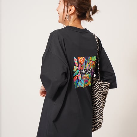 colorfulロゴBIGTシャツ"CACCA original"