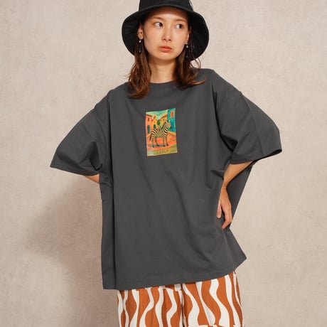 zebra art T-shirt"CACCA original"