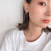 ボールチェーンpierce.earring
