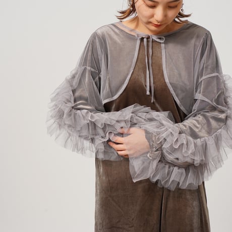 シースルーチュールボレロ　"CACCAselect"