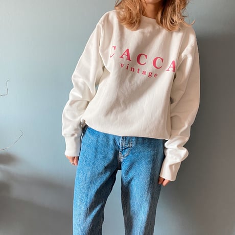 CACCALOGOすうぇっとWhite"CACCA original"