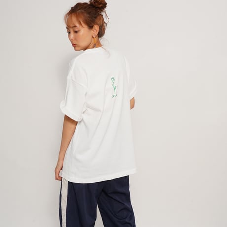JUMP ZEBRA TEE　White