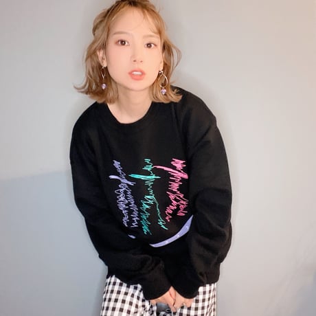 human スウェットBLACK"CACCA original"
